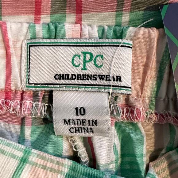 NWT Classic Prep Childrenswear Pastel Plaid Evie Pants Girls - Picture 8 of 11